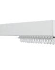 Silent Gliss 6870 Curtain Track in White