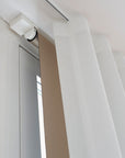 Silent Gliss 6010 Curtain Track in White