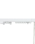 Silent Gliss 3870 Corded Curtain Track in White