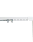 Silent Gliss 3900 Corded Curtain Track in White